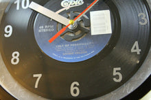 Load image into Gallery viewer, Living Colour &quot;Cult Of Personality&quot; Record Clock 45rpm Recycled Vinyl
