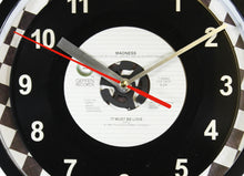 Load image into Gallery viewer, Madness &quot;It Must Be Love&quot; Record Clock 45rpm Recycled Vinyl
