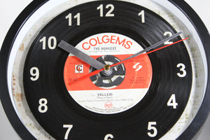 The Monkees "Valleri" Record Clock 45rpm Recycled Vinyl