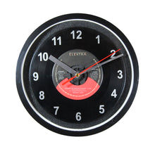 Load image into Gallery viewer, Motley Crue &quot;Smokin&#39; In The Boys Room&quot; Record Wall Clock 45rpm Recycled Vinyl
