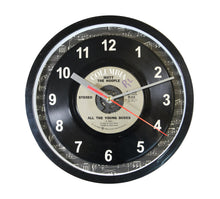 Load image into Gallery viewer, Mott The Hoople &quot;All The Young Dudes&quot; Record Clock 45rpm Recycled Vinyl

