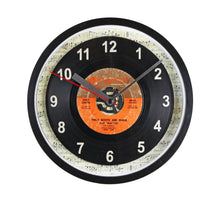 Load image into Gallery viewer, Nancy Sinatra &quot;These Boots Are Made For Walkin&#39;&quot; Record Clock 45rpm Recycled Vinyl
