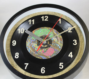 Prince "Raspberry Beret" Record Clock 45rpm Recycled Vinyl