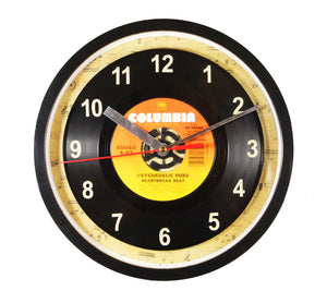 Psychedelic Furs "Heartbreak Beat" Record Clock 45rpm Recycled Vinyl