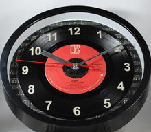 Load image into Gallery viewer, Queen &quot;Play The Game&quot; Record Clock 45rpm Recycled Vinyl

