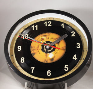 R.E.M. "Stand" Record Clock 45rpm Recycled Vinyl