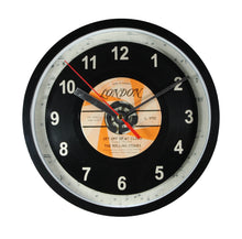 Load image into Gallery viewer, The Rolling Stones &quot;Get Off Of My Cloud&quot; Record Clock 45rpm Recycled Vinyl
