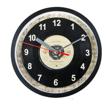 Load image into Gallery viewer, Roxy Music &quot;Take A Chance With Me&quot; Record Clock 45rpm Recycled Vinyl

