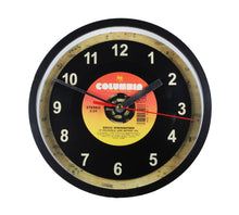 Load image into Gallery viewer, Bruce Springsteen "57 Channels (And Nothing On)" Record Clock 45rpm Recycled Vinyl
