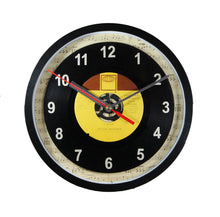 Load image into Gallery viewer, Stevie Wonder &quot;I Wish&quot; Record Clock 45rpm Recycled Vinyl
