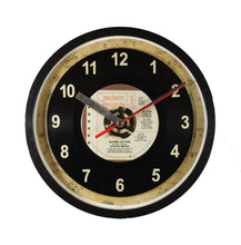 Load image into Gallery viewer, Stevie Nicks &quot;Rooms On Fire&quot; Record Clock 45rpm Recycled Vinyl
