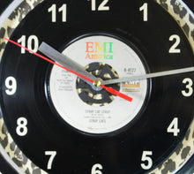 Load image into Gallery viewer, Stray Cats &quot;Stray Cat Strut&quot; Record Clock 45rpm Recycled Vinyl
