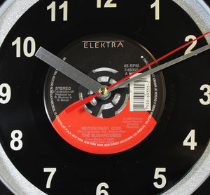 The Sugarcubes "Motorcrash" Record Clock 45rpm Recycled Vinyl