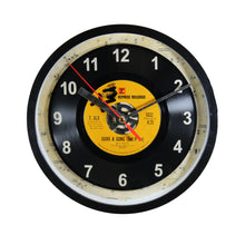 Load image into Gallery viewer, T. Rex &quot;Bang A Gong&quot; Record Clock 45rpm Recycled Vinyl
