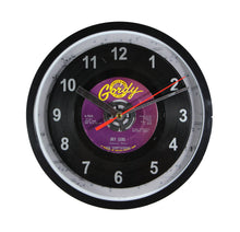 Load image into Gallery viewer, The Temptations &quot;My Girl&quot; Record Clock 45rpm Recycled Vinyl
