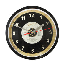 Load image into Gallery viewer, Tom Petty &quot;Refugee&quot;  Record Clock 45rpm Recycled Vinyl

