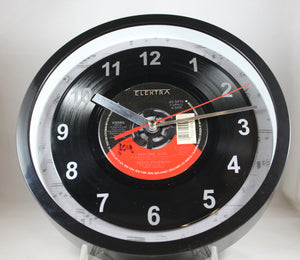 Tracy Chapman "Fast Car" Record Clock 45rpm Recycled Vinyl