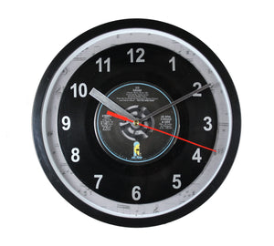 U2 "Desire" 45rpm Recycled Vinyl Record Wall Clock