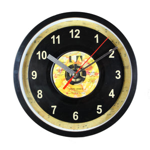 The Vapors "Turning Japanese" Record Clock 45rpm Recycled Vinyl
