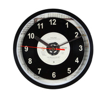 Load image into Gallery viewer, The Who &quot;You Better You Bet&quot; Record Clock 45rpm Recycled Vinyl
