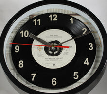 Load image into Gallery viewer, The Who &quot;You Better You Bet&quot; Record Clock 45rpm Recycled Vinyl
