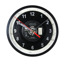 Load image into Gallery viewer, Guns N&#39; Roses &quot;Nightrain&quot; Record Clock 45rpm Recycled Vinyl
