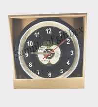 Load image into Gallery viewer, Berlin &quot;Take My Breath Away&quot; Record Wall Clock 45rpm Recycled Vinyl
