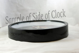 The 4 Seasons "Walk Like A Man" Record Clock 45rpm Recycled Vinyl