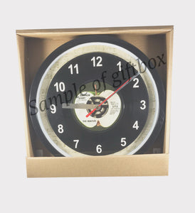 Michael Jackson "Don't Stop 'Til You Get Enough" Record Wall Clock 45rpm Recycled Vinyl