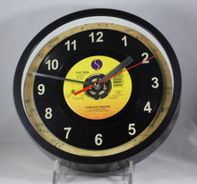 Load image into Gallery viewer, k.d. lang "Constant Craving" Record Clock 45rpm Recycled Vinyl
