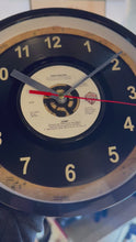 Load and play video in Gallery viewer, Van Halen &quot;Jump&quot; Record Clock 45rpm Recycled Vinyl
