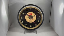 Load and play video in Gallery viewer, Eric Clapton "I Shot The Sherif" Record Wall Clock 45rpm Recycled Vinyl
