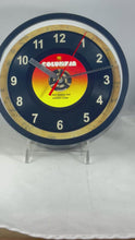 Load and play video in Gallery viewer, Johnny Cash "A Boy Named Sue" Record Clock 45rpm Recycled Vinyl
