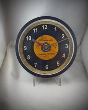 Load and play video in Gallery viewer, Fleetwood Mac &quot;Rhiannon&quot; Record Clock 45rpm Recycled Vinyl
