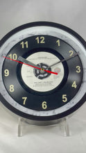 Load and play video in Gallery viewer, Van Halen "Why Can't This Be Love" Record Clock 45rpm Recycled Vinyl
