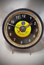 Load and play video in Gallery viewer, Depeche Mode &quot;People Are People&quot; Record Clock 45rpm Recycled Vinyl
