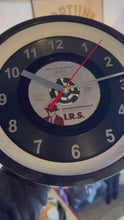 Load and play video in Gallery viewer, Go-Go&#39;s &quot;Our Lips Are Sealed&quot; Record Clock 45rpm Recycled Vinyl
