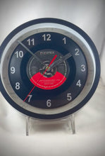 Load and play video in Gallery viewer, Motley Crue &quot;Smokin&#39; In The Boys Room&quot; Record Wall Clock 45rpm Recycled Vinyl
