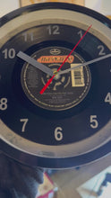 Load and play video in Gallery viewer, Bon Jovi &quot;Something For The Pain&quot; Record Clock 45rpm Recycled Vinyl
