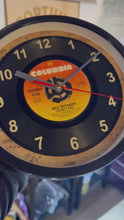 Load and play video in Gallery viewer, Bill Withers &quot;Lovely Day&quot; Record Wall Clock 45rpm Recycled Vinyl
