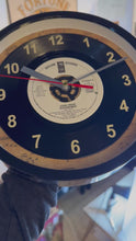 Load and play video in Gallery viewer, John Prine &quot;Automobile&quot; Record Clock 45rpm Recycled Vinyl
