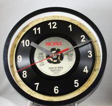 Load image into Gallery viewer, Run-D.M.C. &quot;King Of Rock&quot; Record Clock 45rpm Recycled Vinyl
