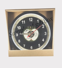 Load image into Gallery viewer, U2 &quot;Desire&quot; 45rpm Recycled Vinyl Record Wall Clock
